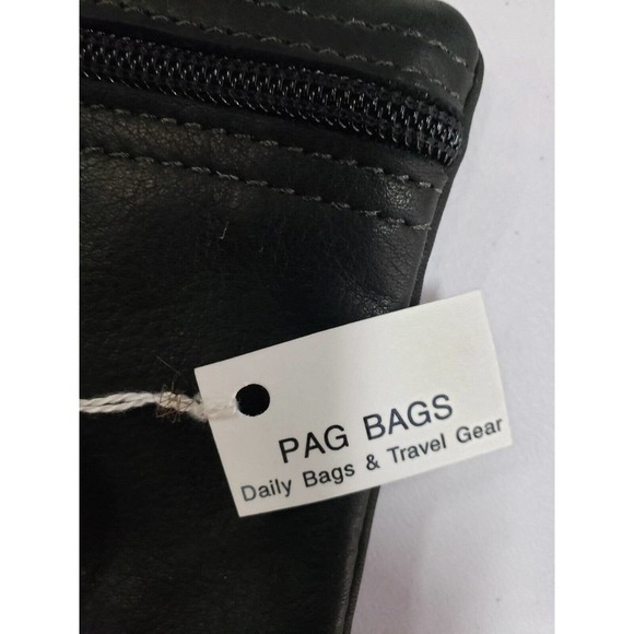 Tiger Moon Bag Mens One Size Black/Brown 4-Pack Organizer Travel Zipper Handbag - Picture 9 of 9